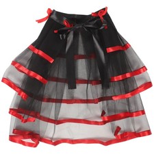  Demi-jupe à cravate à moitié jupe jupe tutu dance tutu tutu costume jupe fête