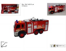 Camion Pompiers Lumières Et Sons A Embrayage Démontable Jeu Jouet Enfants Dfh