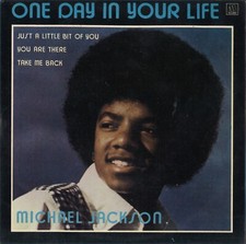 Michael Jackson One day in your life (7" Single Brésil - 1975)