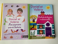 lot 2 livres Daniel et Valérie : Premiers pas lecture + Méthode - Fernand Nathan