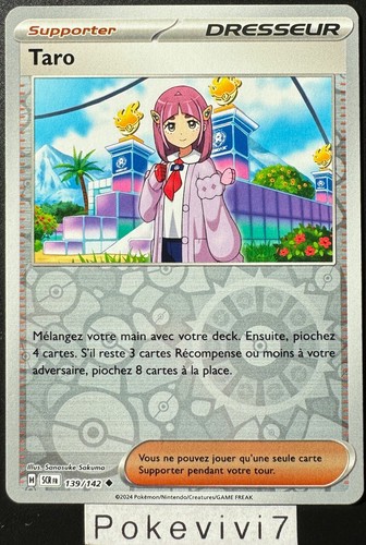 Carte pokemon taro - pokemon, 139/142