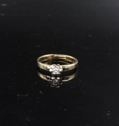 Bague jaune 585 14kt - en,