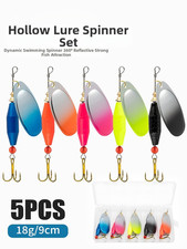 Lot de 5 cuillères à leurres