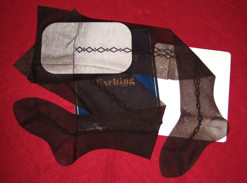 Bas vintage brun - bas,