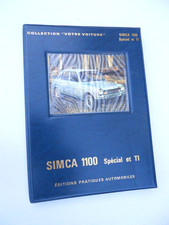 E.P.A    Collection votre voiture     SIMCA 1100 spécial et TI