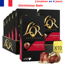 L'Or Espresso Café - 100 Capsules Splendente Intensité 7 - compatibles Nespresso