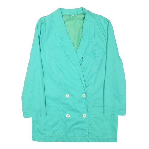 Veste boutonnée turquoise - boutonnée,