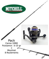 Ensemble Leurre / Truite Mitchell Traxx RT 180 + Moulinet Mitchell Avocet RZT 50