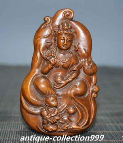 Old china dynasty boxwood - 3",