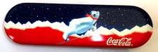 COCA COLA® BOITE PLUMIER VIDE 17 cm x  5 cm COCA-COLA L'OURS  1996 N°317