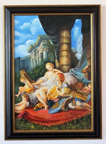Peinture copie rinaldo - peinture, et