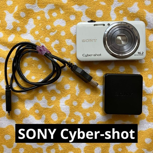Sony cyber shot dsc wx7 - sony, blanc