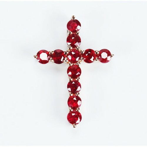 Forme ronde rubis - ct,