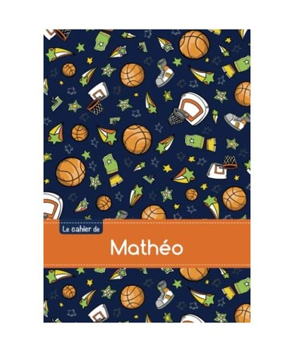 Cahier matheo seyes - matheo, seyes,96p,a5