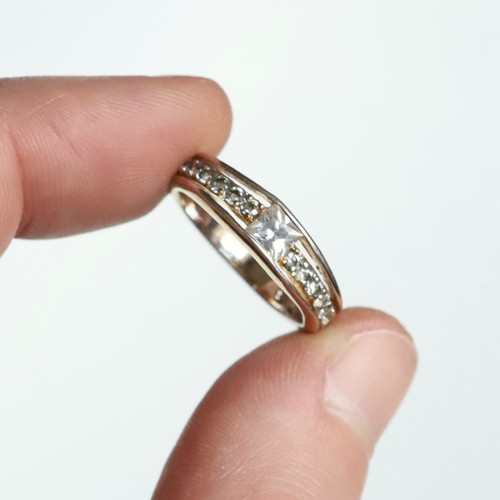 Bague ancienne plaqué or - bague,