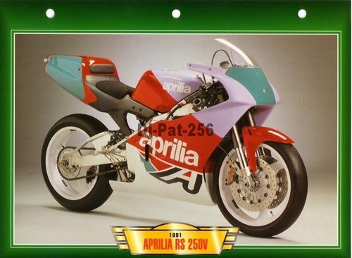 Fiche moto aprilia - aprilia, v