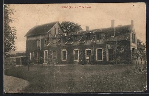 Cpa muids eure villa - /eure,,