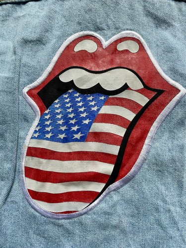 Veste jean rolling stones - veste,