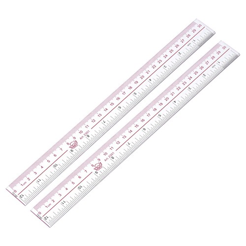 Droit règle 30cm - règle, pouce