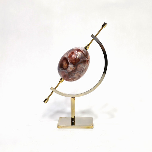 Natural jasper polished - jasper, egg