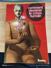 Livre Comment dessiner le corps humain - José-Maria Parramon -