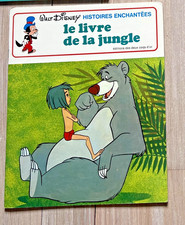  WALT DISNEY Histoires Enchantée Deux Coqs D'or Années 70' LE LIVRE DE LA JUNGLE
