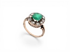 VINTAGE BAGUE T50 SERTIE D'UNE