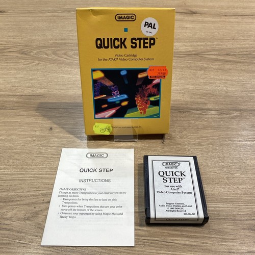 Quick step complet atari 2600 - quick,
