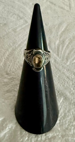 Bague argent citrine xxi - bague,