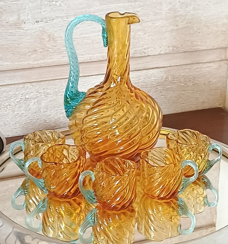 Ancien service liqueur - service,