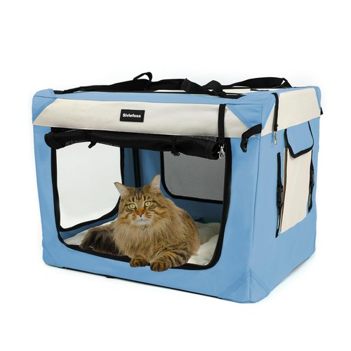 Large cat carrier - carrier, collapsible