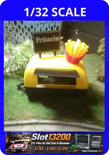Roulotte friterie 32 - 🍟,