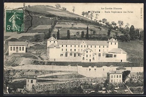 Cpa tulle corrèze école - /corrèze,,