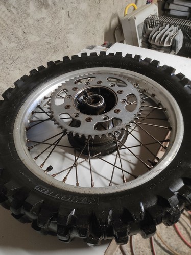 Roue arrière 125 - cr, 1985