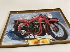 Dresch 500 1930 fiche carte moto passion collection édition Atlas 00