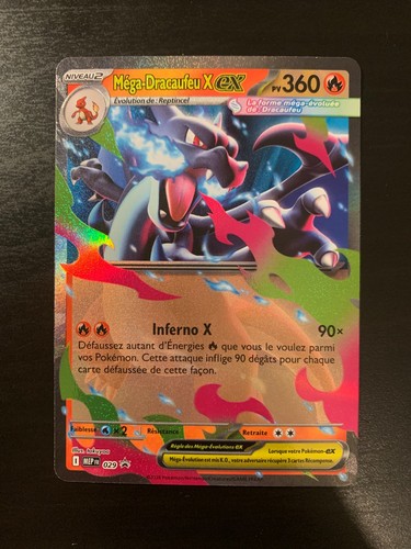 Carte pokémon dracaufeu x - dracaufeu,
