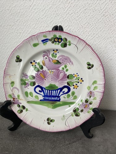 Ancienne assiette décorative - ancienne,