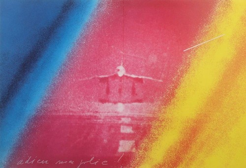 Jacques monory lithographie - jacques,