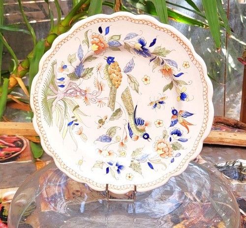 Assiette décorative faïence