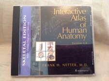 Interactive Atlas of Human Anatomy Version 2.0 Skeletal Edition, Frank H. Netter