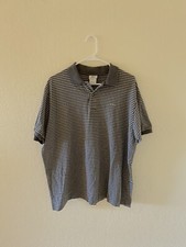 Lacoste Blue Striped Polo -