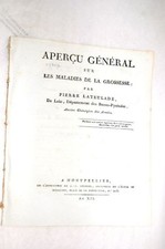 LIVRE ANCIEN MEDECINE MALADIES