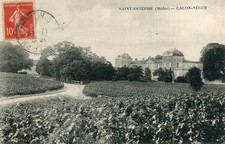 SAINT ESTEPHE Calon Ségur Vigne Château PLus 1 carte OFFerte Façon dictée dos !