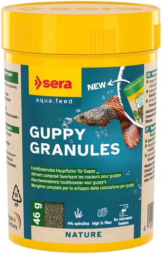 Sera guppy granules - granules, 46g/100ml