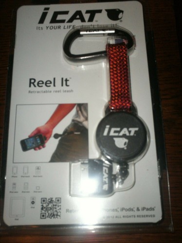 Icat reel phone - reel, lanyard