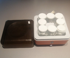 SEB Yaourtière orange vintage fonctionnelle (3)