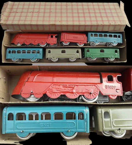 Train jep rame tirer vers - a,