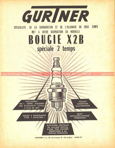 Publicité gurtner bougie - bougie, x2b