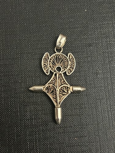 Pendentif argent ancienne - argent,