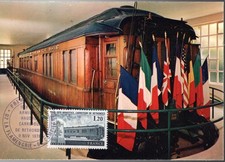 2022++FDC  CARTE  1er  JOUR    ARMISTICE  HAUDROY CARREFOUR DE RETHONDES.